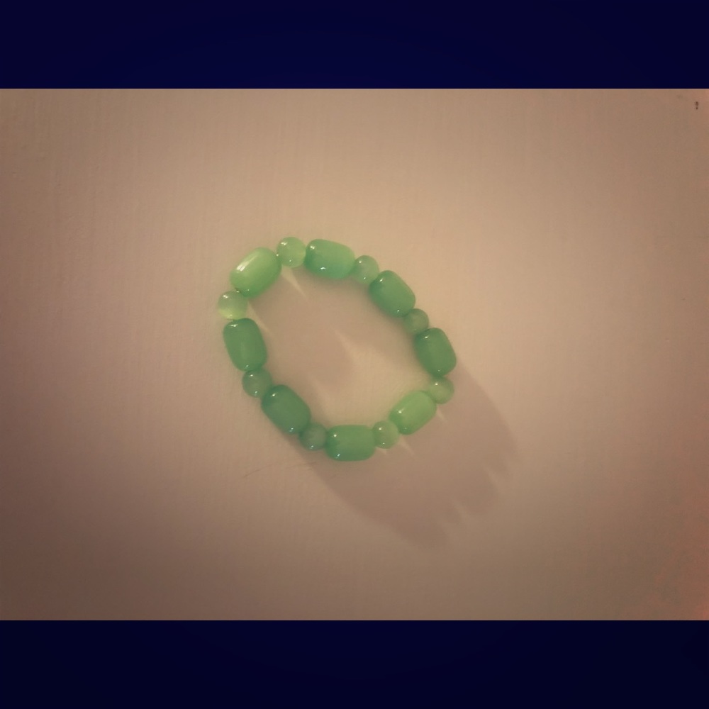 Green bracelet